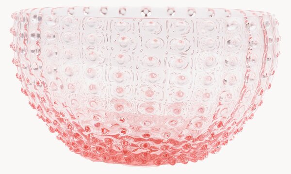 Misa ze szkła dmuchanego Hobnail