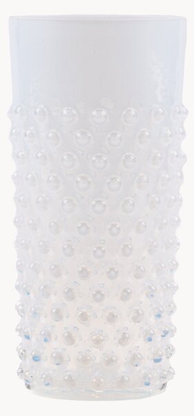 Komplet szklanek ze szkła dmuchanego Opaline Hobnail, 2 elem