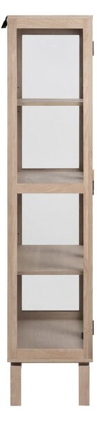 Witryna w dekorze dębu 80x180 cm Linley – Actona