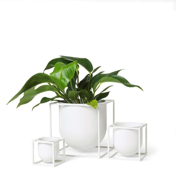 Audo Copenhagen - Kubus 23 Flowerpot White