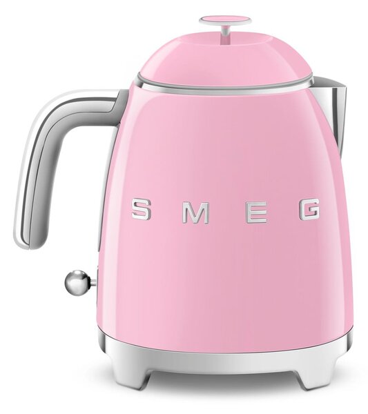 Różowy czajnik elektryczny ze stali nierdzewnej 800 ml Retro Style – SMEG
