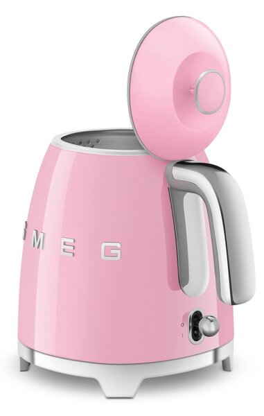 Różowy czajnik elektryczny ze stali nierdzewnej 800 ml Retro Style – SMEG