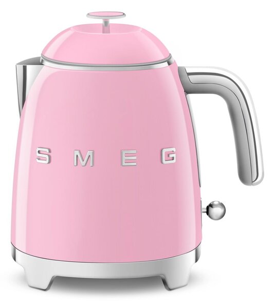 Różowy czajnik elektryczny ze stali nierdzewnej 800 ml Retro Style – SMEG