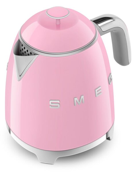 Różowy czajnik elektryczny ze stali nierdzewnej 800 ml Retro Style – SMEG