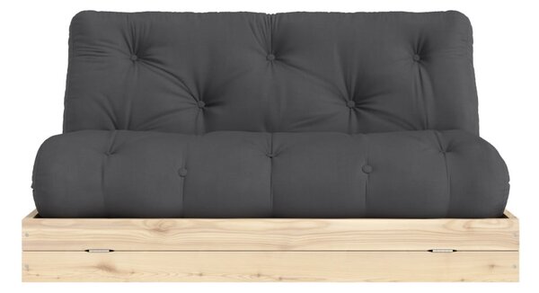 Ciemnoszara rozkładana sofa 145 cm Flip – Karup Design