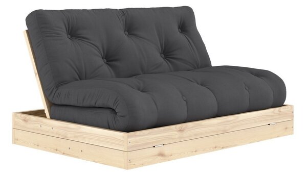 Ciemnoszara rozkładana sofa 145 cm Flip – Karup Design
