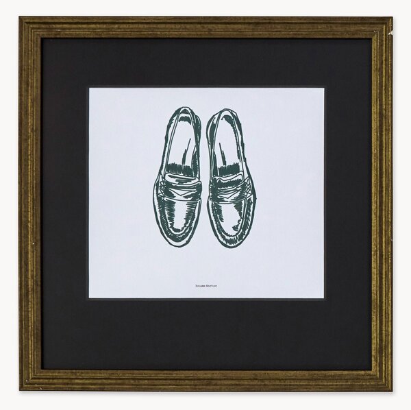 Oprawiony druk cyfrowy Shoe