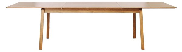 Rozkładany stół z blatem w dekorze dębu 95x190 cm Bari – Unique Furniture