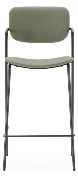 Hokery w kolorze khaki zestaw 2 szt. (wysokość siedziska 68 cm) Maika – Marckeric