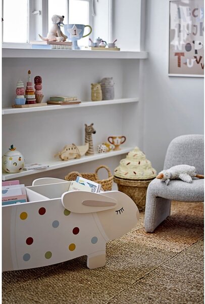 Kremowy regał dziecięcy 87x38x32 cm Villja – Bloomingville Mini