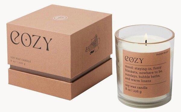 Świeca zapachowa Cozy (kaszmir & francuski irys)