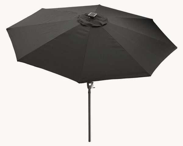 Parasol ogrodowy z lampą solarną Sabal, Ø 270 cm