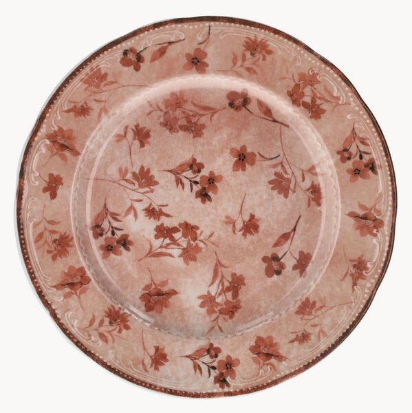 Komplet talerzy obiadowych Vienna Roses, 6 szt