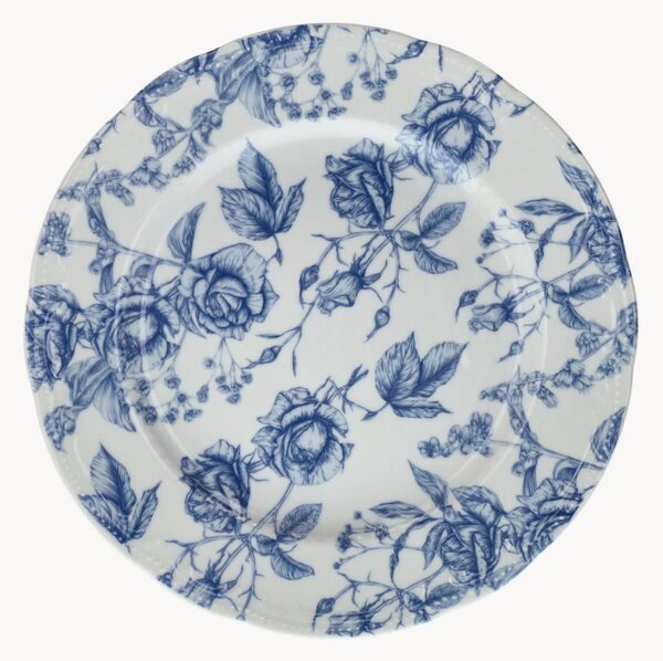 Komplet talerzy z porcelany Vienna, 6 elem