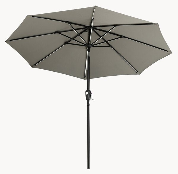 Parasol ogrodowy z lampą solarną Sabal, Ø 270 cm