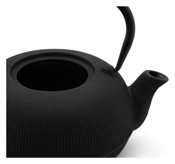 Czarny porcelanowo-żeliwny serwis do herbaty Sichuan – Bredemeijer