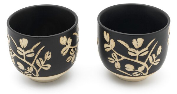 Czarny porcelanowo-żeliwny serwis do herbaty Sichuan – Bredemeijer