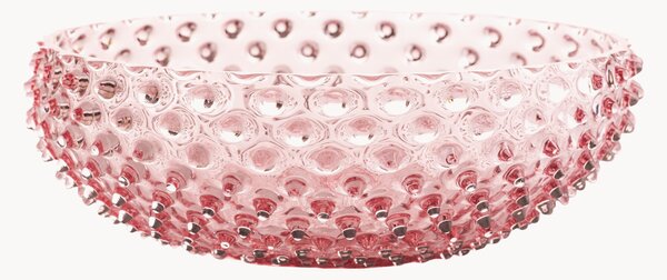 Misa ze szkła dmuchanego Hobnail