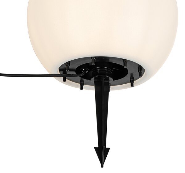Inteligentna lampa zewnętrzna biała 35 cm IP65 z WiFi A60 - Nura