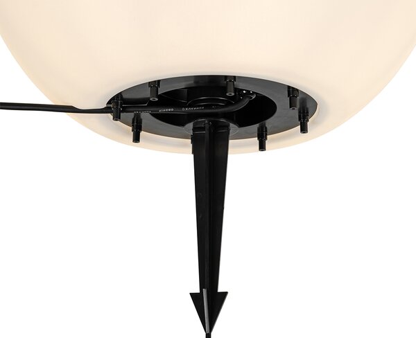 Inteligentna lampa zewnętrzna biała 45 cm IP65 z WiFi A60 - Nura