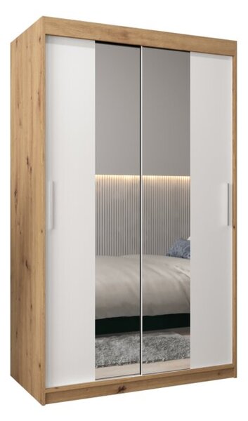 Szafa przesuwna garderoba Tokyo 1 120 wys. 200 cm artisan + biaÅy