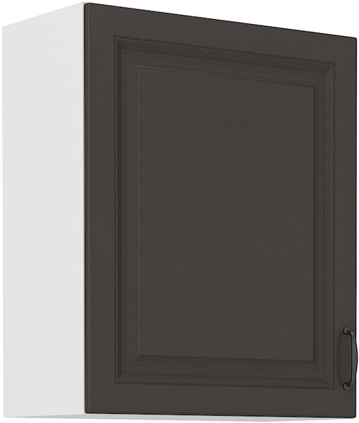 Szafka kuchenna wisząca górna STILO 60 G-72 1F Grafit/Biały