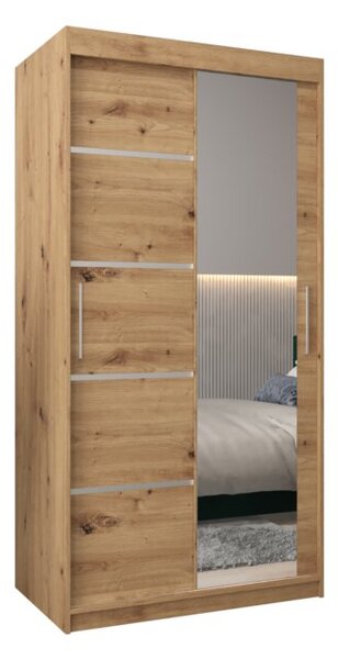 Szafa przesuwna garderoba Verona 2 100 wys. 200 cm artisan + artisan