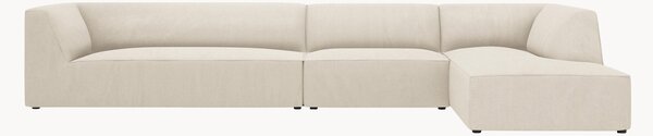 Narożna sofa modułowa ze sztruksu Sao (5-osobowa)