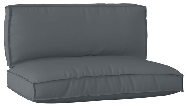 Zestaw poduszek na paletę 2 pcs Antracyt Materiał Oxford