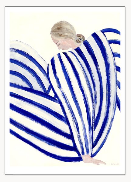 Plakat Blue Stripe At Concorde