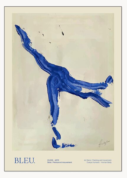 Plakat Bleu
