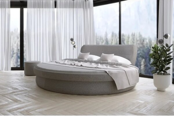 Łóżko tapicerowane 81211 M&K foam Koło