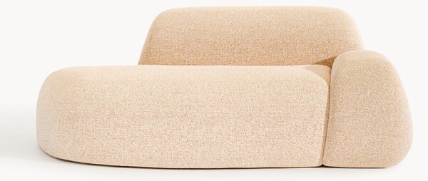 Sofa Bouclé z szezlongiem Wolke (2-osobowa)