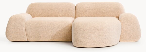 Narożna sofa modułowa Bouclé Wolke (3-osobowa)