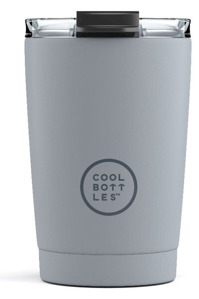 Cool Bottles Kubek termiczny 330 ml Pastel Grey
