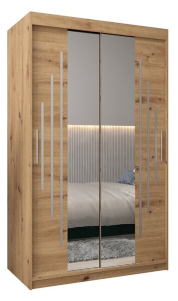 Szafa przesuwna garderoba York 1 120 wys. 200 cm artisan + artisan