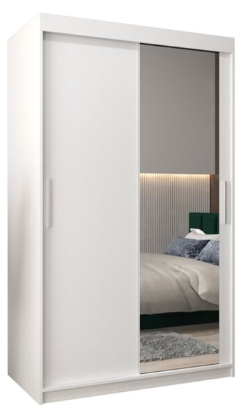 Szafa przesuwna garderoba Tokyo 2 120 wys. 200 cm biaÅy + biaÅy
