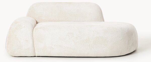 Sofa Teddy-Bouclé z szezlongiem Wolke (2-osobowa)