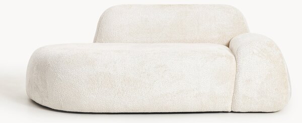 Sofa Teddy-Bouclé z szezlongiem Wolke (2-osobowa)