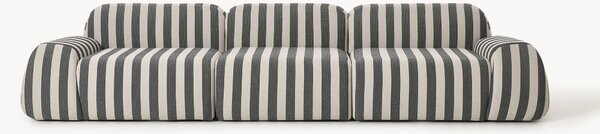Sofa modułowa w paski Wolke (4-osobowa)