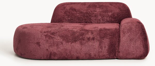 Sofa Teddy-Bouclé z szezlongiem Wolke (2-osobowa)