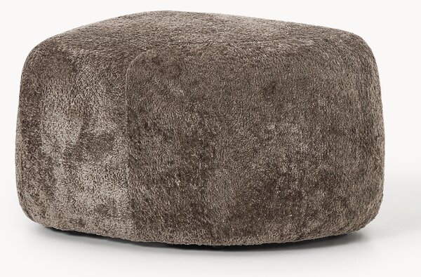 Owalny puf Teddy-Bouclé Wolke