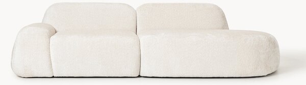 Szezlong modułowy Teddy-Bouclé Wolke (3-osobowy)