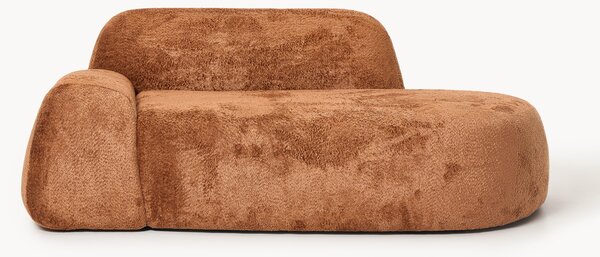 Sofa Teddy-Bouclé z szezlongiem Wolke (2-osobowa)