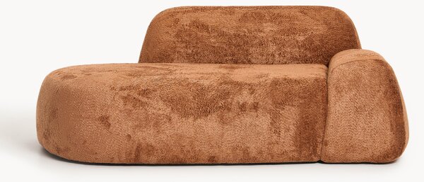 Sofa Teddy-Bouclé z szezlongiem Wolke (2-osobowa)