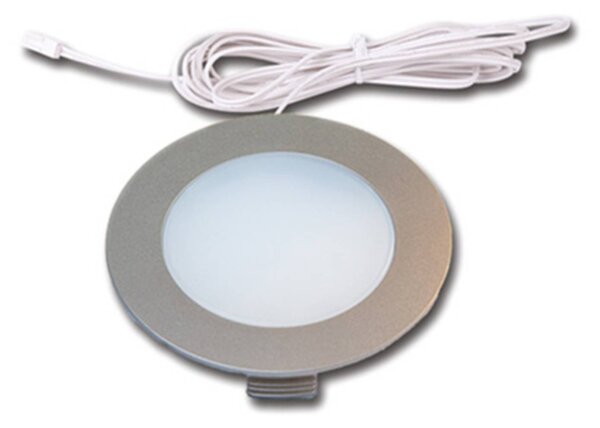 Hera Oprawa podszafkowa FR 78-LED 3 szt. ciepła biel, aluminiowy / szary / cynkowy, salon / jadalnia, tworzywo sztuczne, nowoczesny
