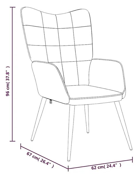 Czarny fotel do salonu K2-P91