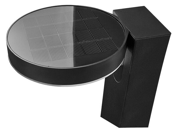 Nordlux Słupek oświetleniowy LED Rica Round, okrągła Round, czarny, metal, nowoczesny