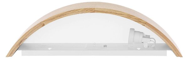 Kinkiet Cleo D1DR410 TEMAR LIGHTING, możliwość ściemniania, jasne drewno, salon / jadalnia, drewno, nowoczesny