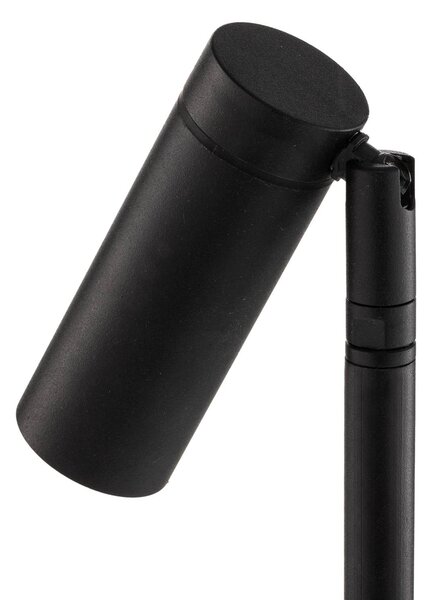 FARO BARCELONA Reflektor z grotem ziemnym LED 60 cm Seth-60 Seth, czarny, aluminium, nowoczesny